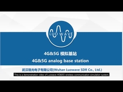 การแสดงการจําลองการสื่อสารไร้สาย 4G&5G โดยใช้ Luowave USRP-LW N310 SDR เป็นฮาร์ดแวร์